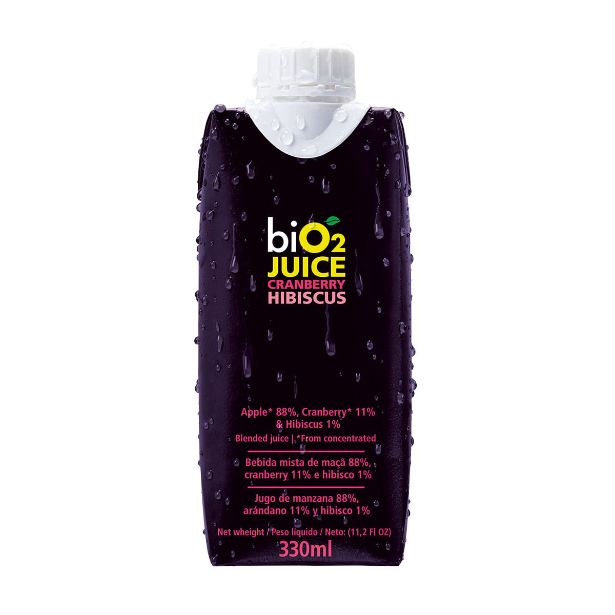 Suco Misto Cranberry Orgânico Bio2 Juice 330ml