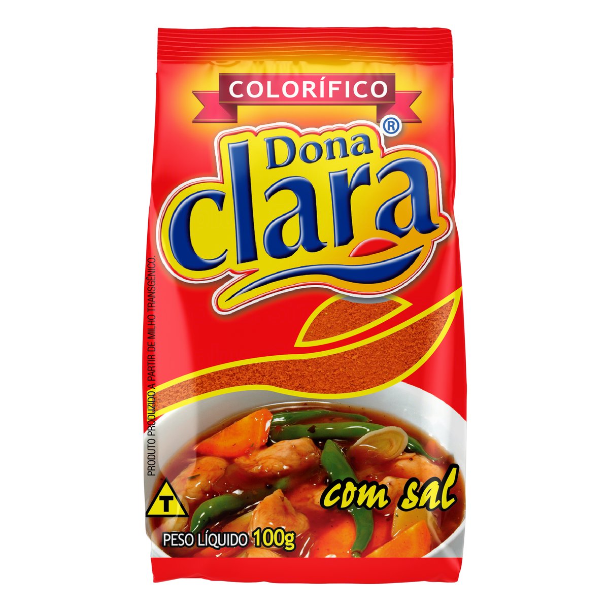 Colorífico Pó com Sal Dona Clara 100 g