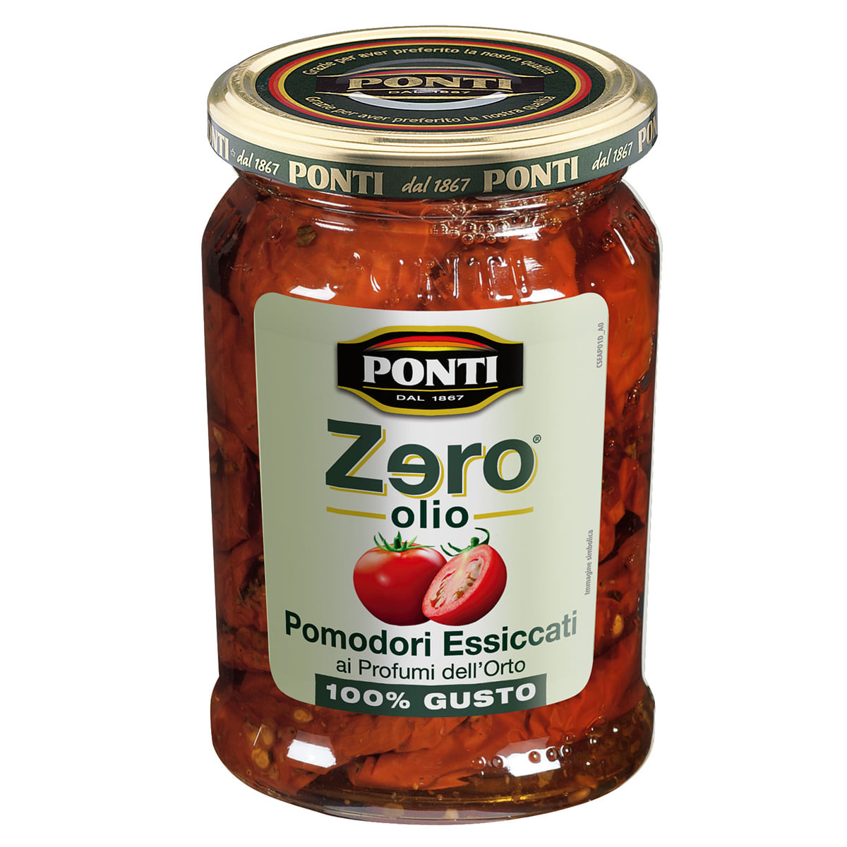 Tomate Seco Ponti Zero Óleo 300g