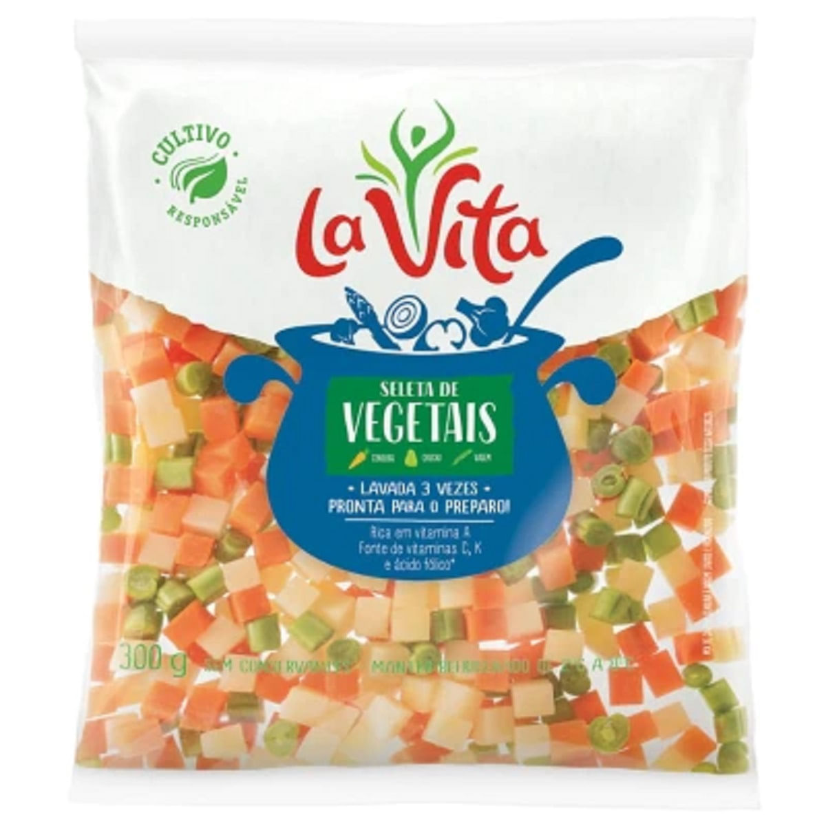 Seleta de Vegetais La Vita 300 g