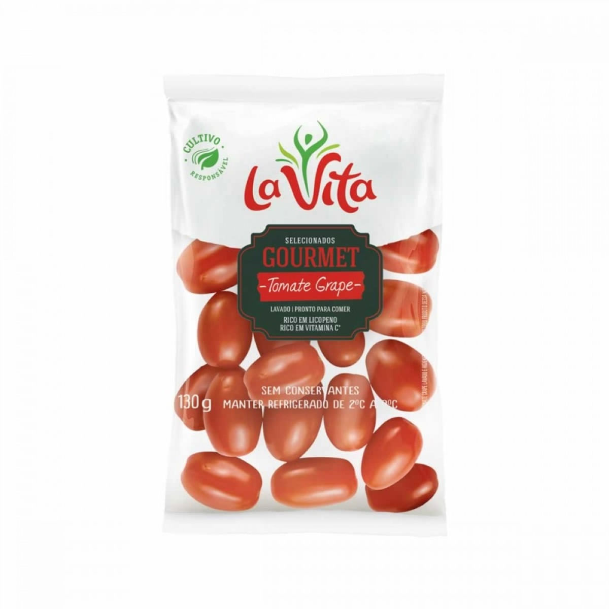 Ttomate Grape La Vita higienizado 130 g