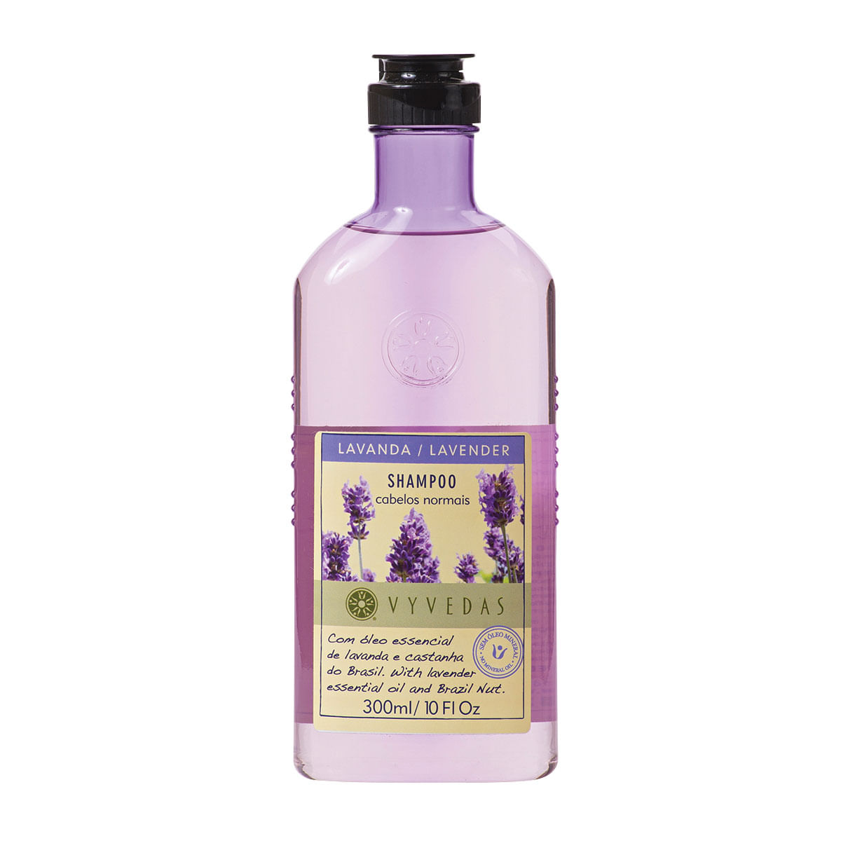 Shampoo Vyvedas Óleo Essencial de Lavanda e Castanha do Brasil 300ml