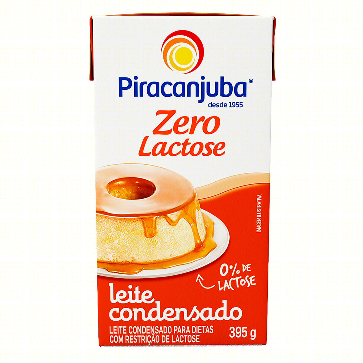 Leite Condensado Zero Lactose Piracanjuba Caixa 395 g