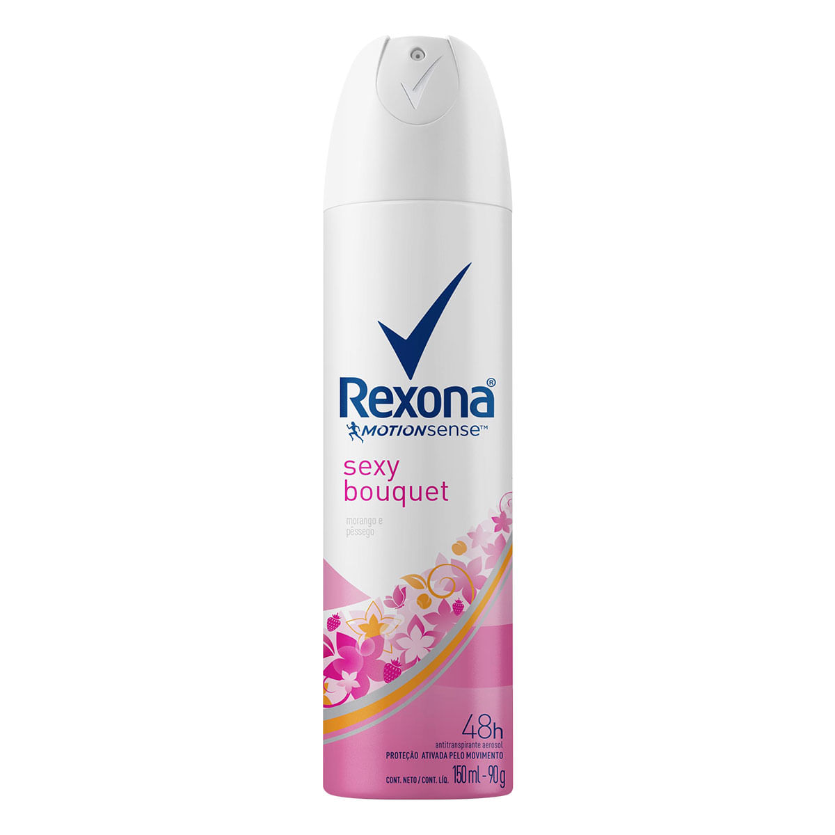 Desodorante Aerosol Rexona Motion Sense Sexy Bouquet Feminino 150ml/90g