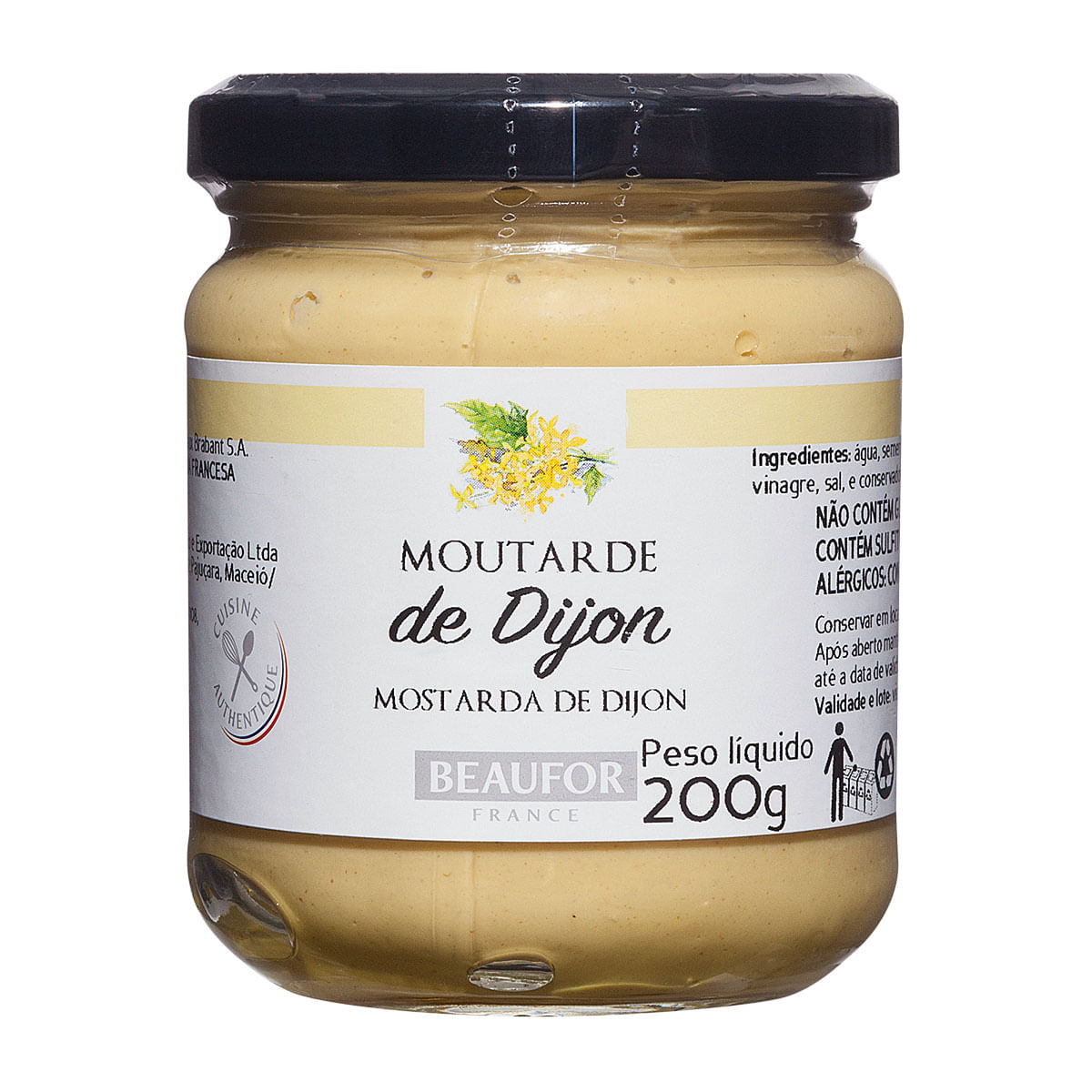 Mostarda de Dijon Beaufor 200g