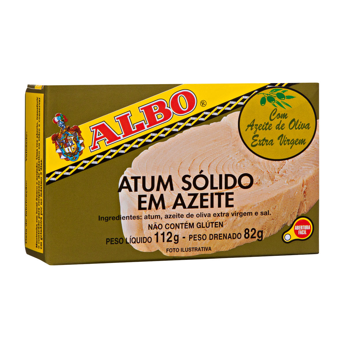 Atum Sólido em Azeite Albo 112g