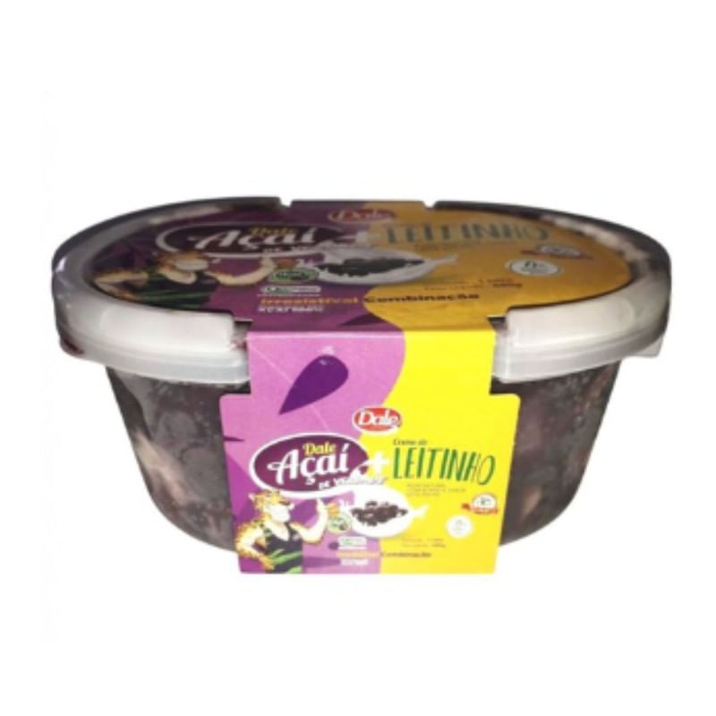 Açai Com Mescla De Leitinho Dale 1l