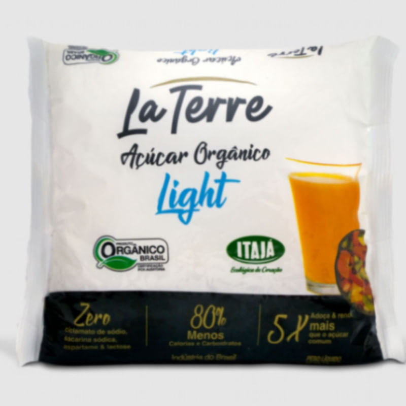 Açúcar Light Orgânico La Terre 500g