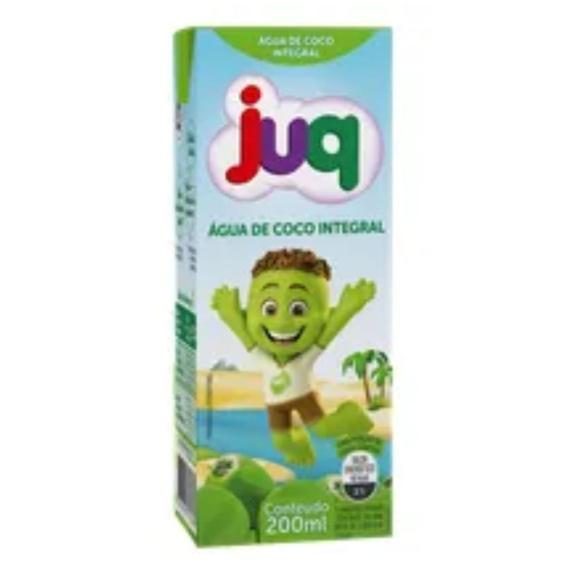 Água De Coco Integral Juq 200ml