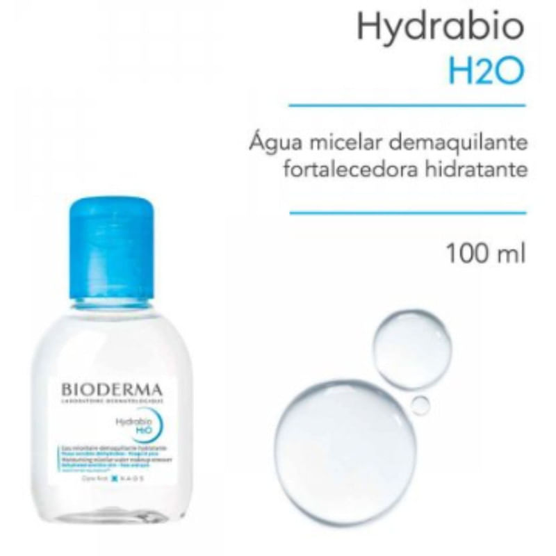 Água Micelar Dermatológica Bioderma Hydrabio H2o com 100 ml