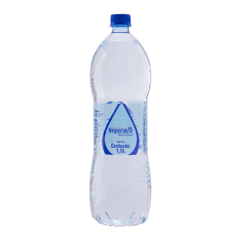 Água Mineral Com Gás Imperatriz Garrafa de 1,5L