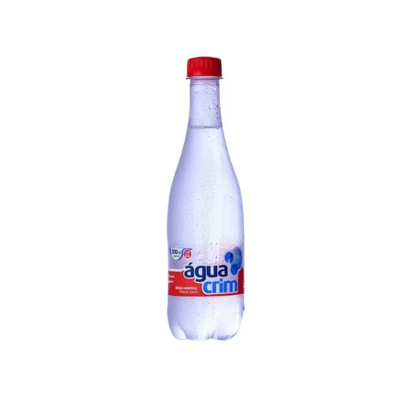 Água Mineral com Gás Crim com 500 ml