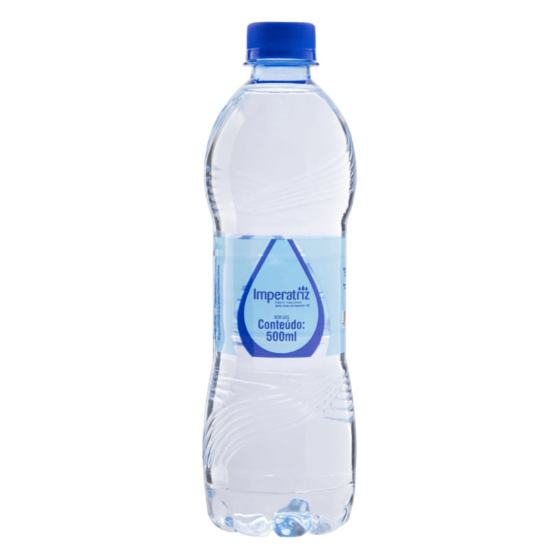 Água Mineral sem Gás Imperatriz Garrafa 500ml