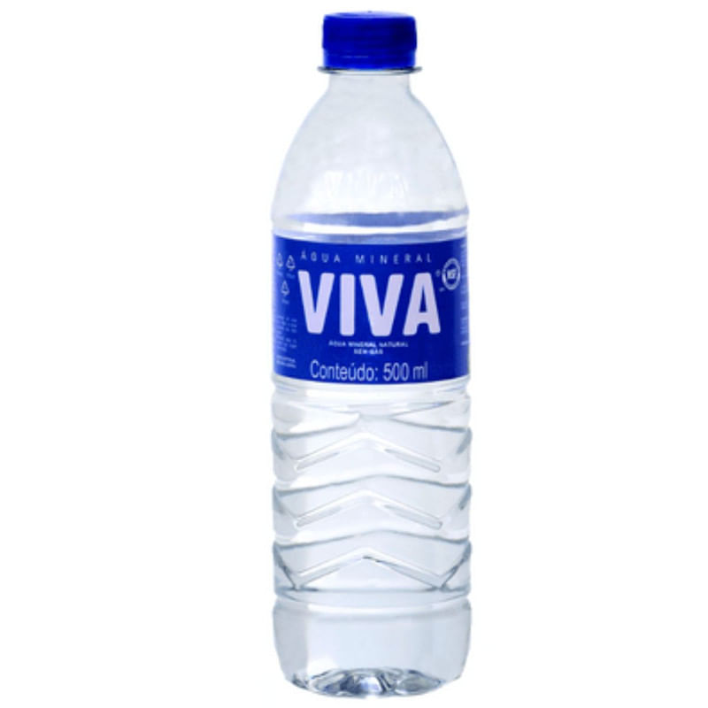 Água Mineral sem Gás Viva Garrafa 500ml