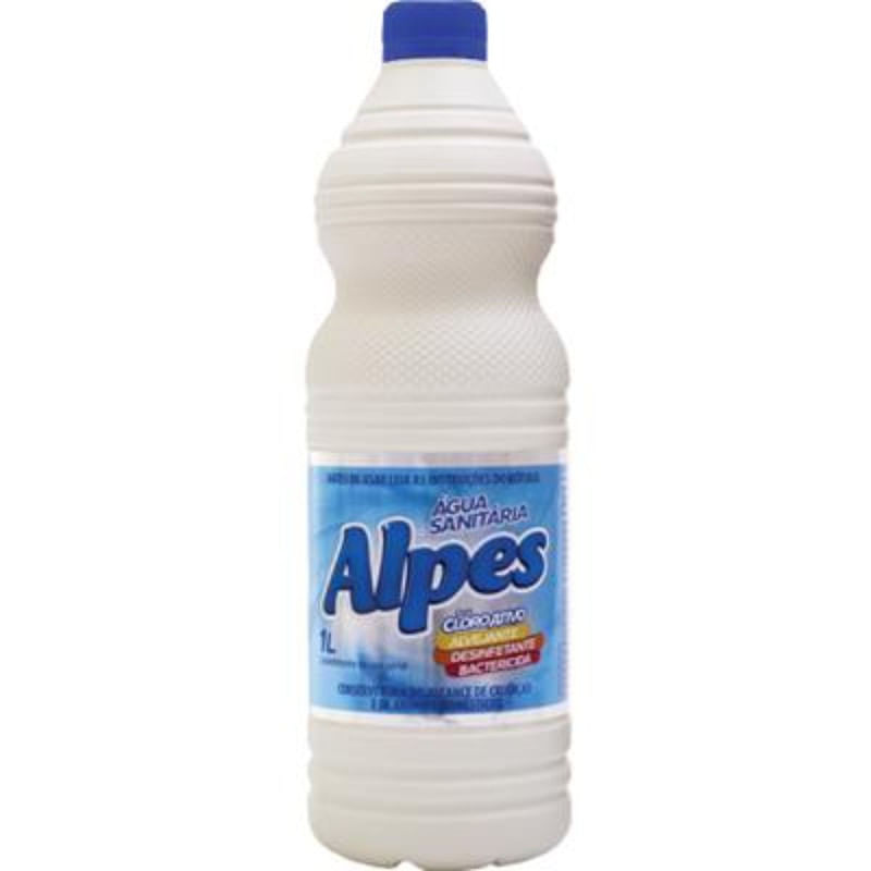 Água Sanitária Alpes 1L