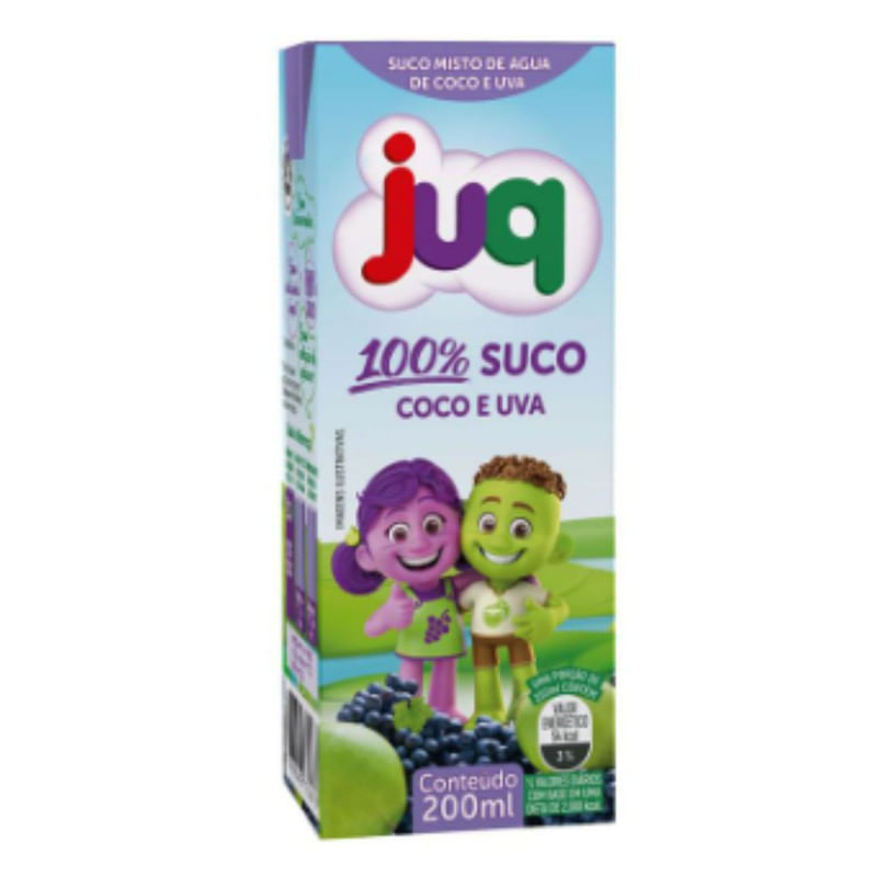 Água de Coco De Uva Juq 200ml