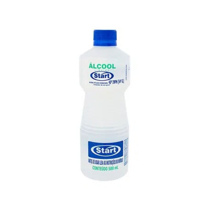 Álcool Líquido 46 Inpm Start com 500 ml