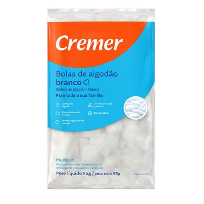 Algodão em Bolas Cremer 95g