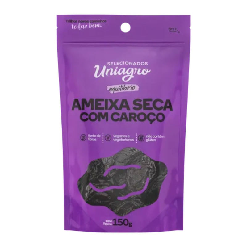 Ameixa Com Caroço Doy Uniagro Pack de 150g