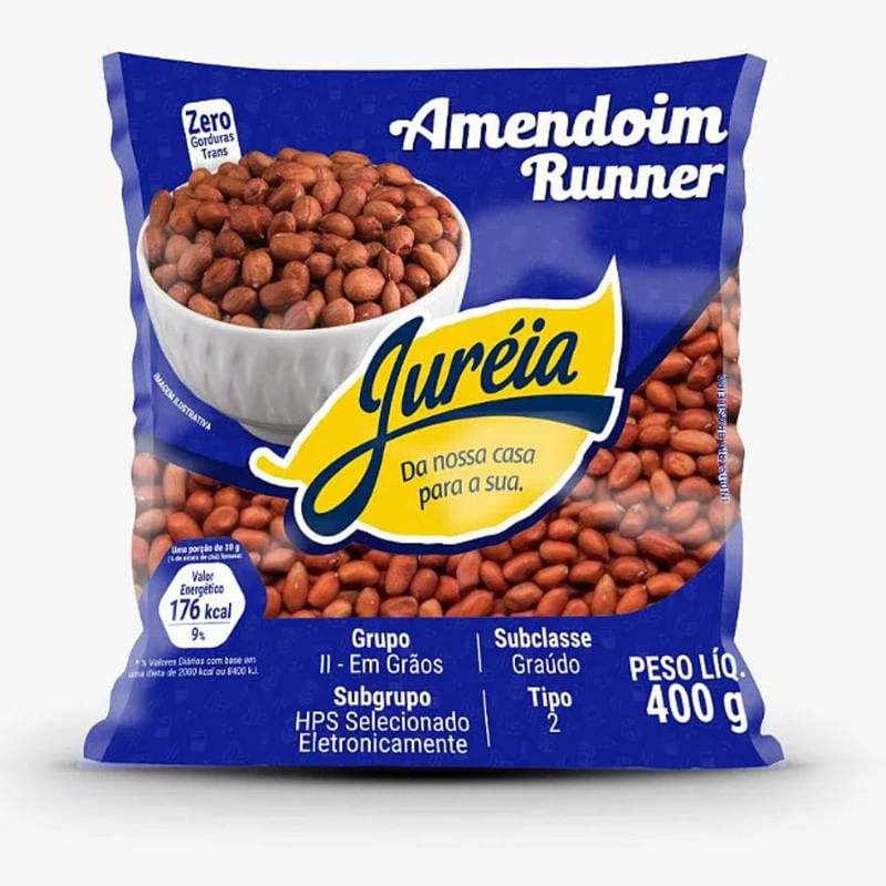 Amendoim Hunner Juréia 400g