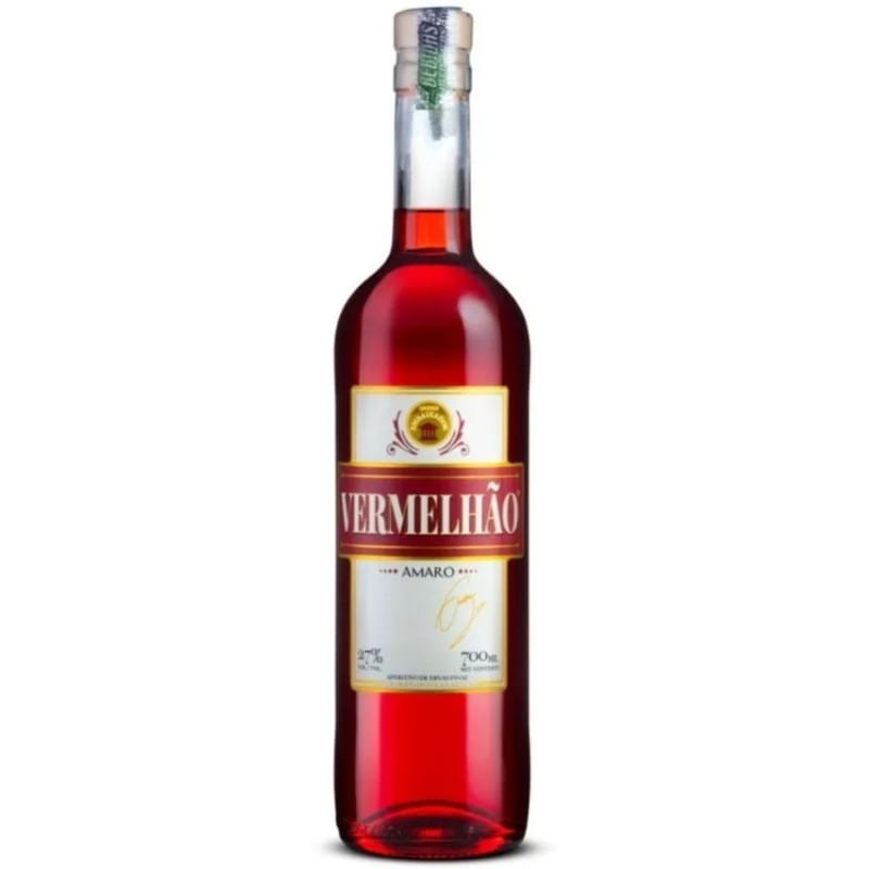 Aperitivo Vermelhão Amaro 700ml