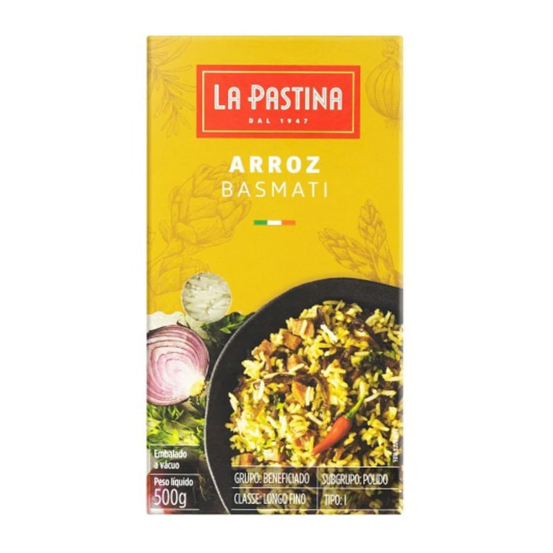 Arroz Basmati Tipo 1 La Pastina 500g