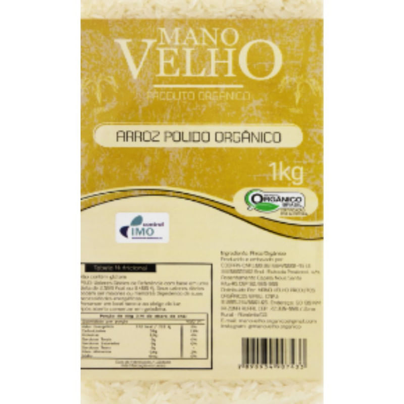 Arroz Mano Velho 1kg