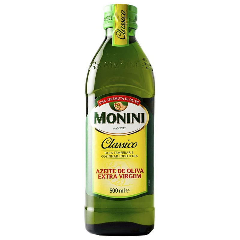 Azeite Italiano Clássico Extra Virgem Monini Vidro 500ml