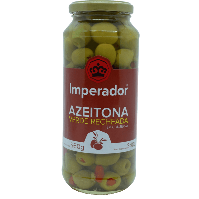 Azeitona Verde Recheada Imperador 340 g