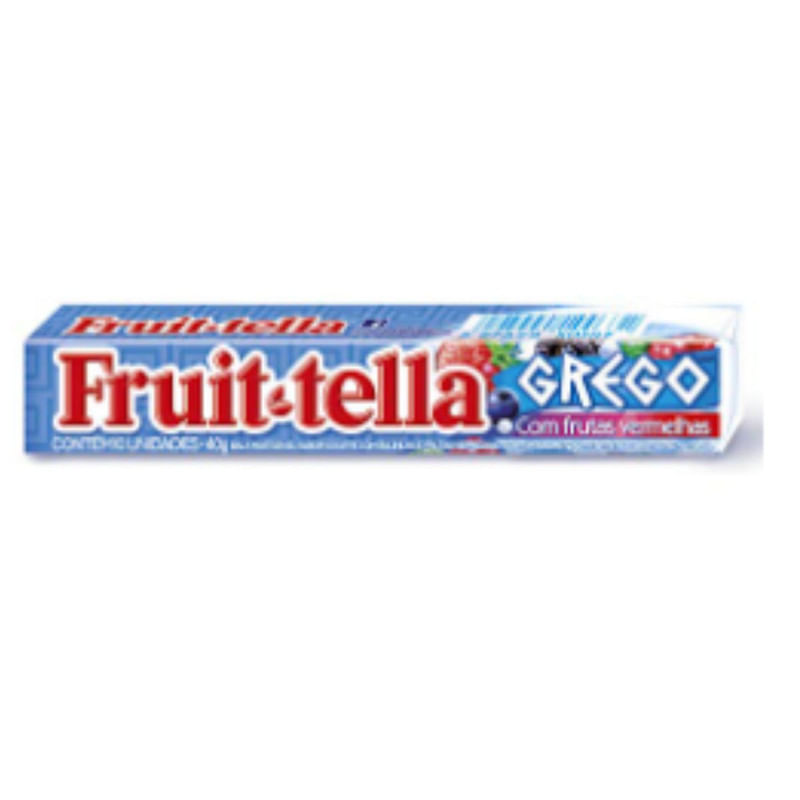 Bala De Iorgute Grego e Frutas Vermelhas Fruittella 40g