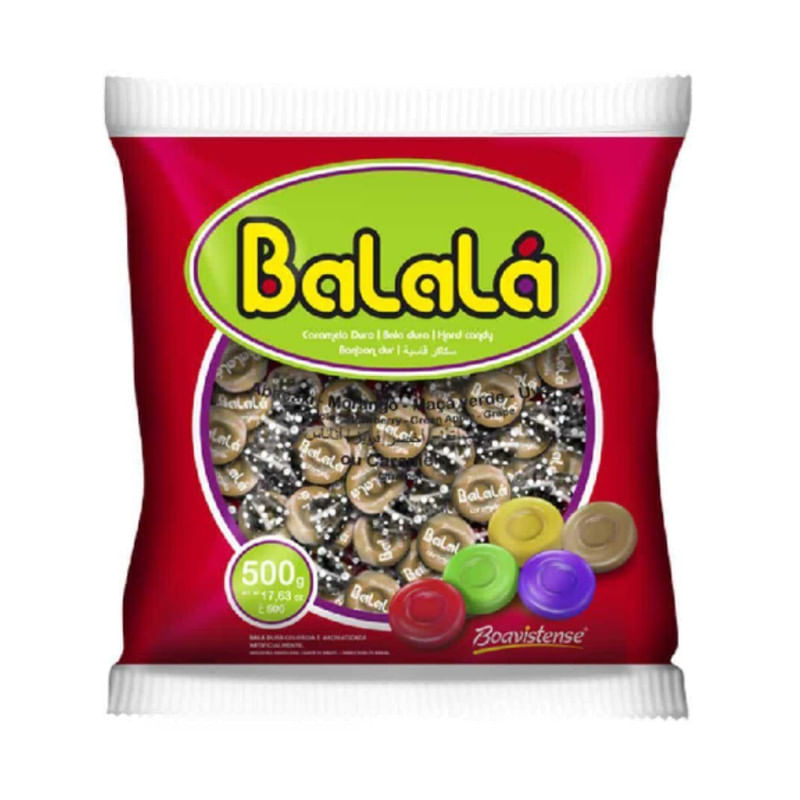 Bala Florestal Sortida Balalá 500g