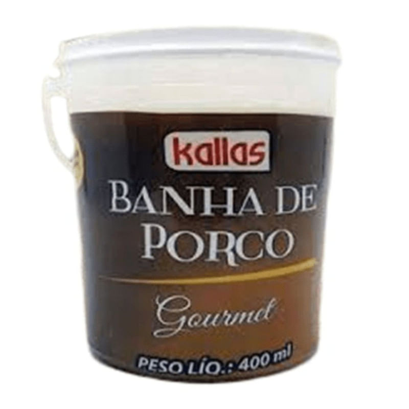 Banha De Porco Kallas Gourmet Com 400g