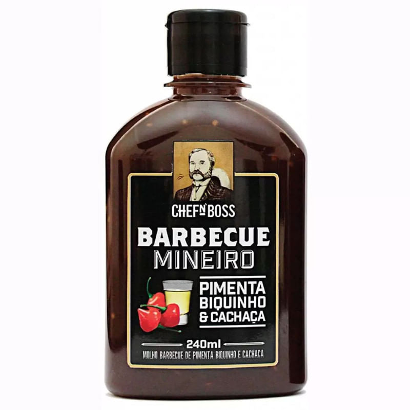 Barbecue Mineiro Chefnboss Pimenta Biquinho e Cachaça 240ml