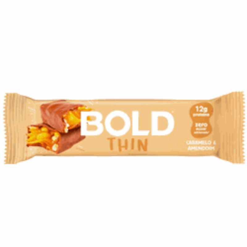 Barra de Proteína Caramelo e Amendoim Bold Com 40g