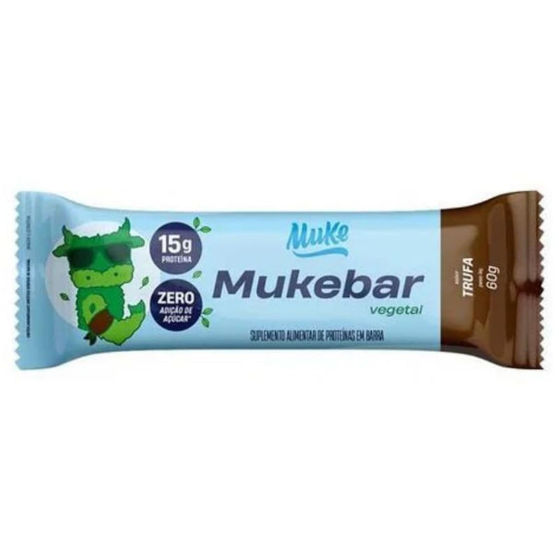 Barra de Proteína Sabor Trufa Muke Mukebar Vegetal 60g