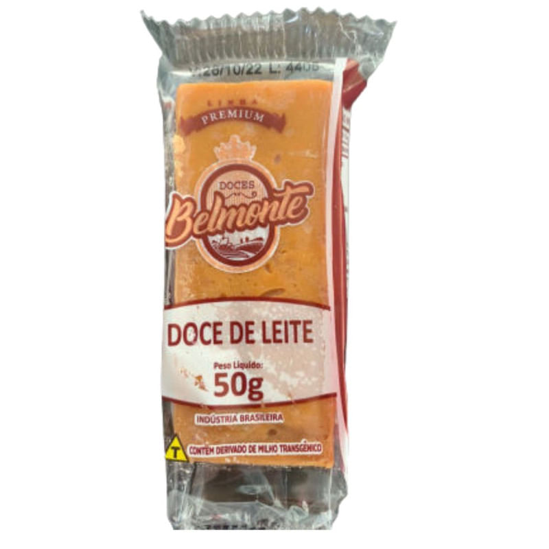 Barrinha de Doce de Leite Belmonte Premiun 50g