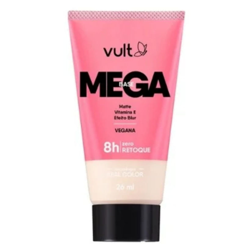 Base Líquida Matte Vult Mega Vegana Cor V170 26ml