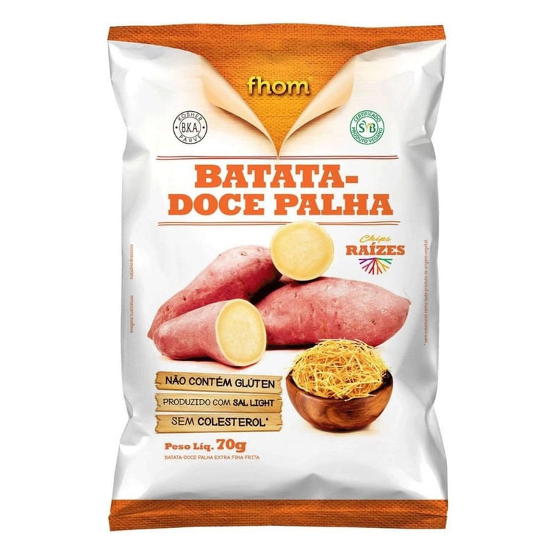 Batata Doce Palha com 70 g