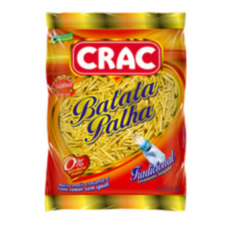 Batata Palha Tradicional Crac 500g