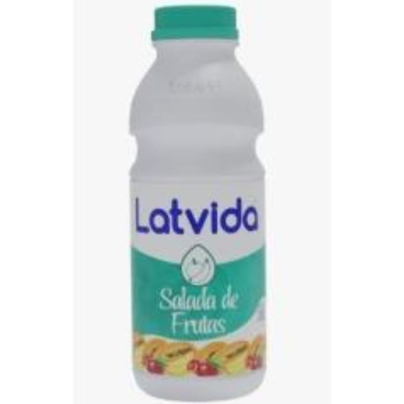 Bebida Láctea Fermentada Salada de Frutas Latvida Garrafa 1L