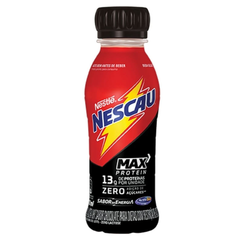 Bebida Láctea Nescau Max Protein Garrafa 270ml