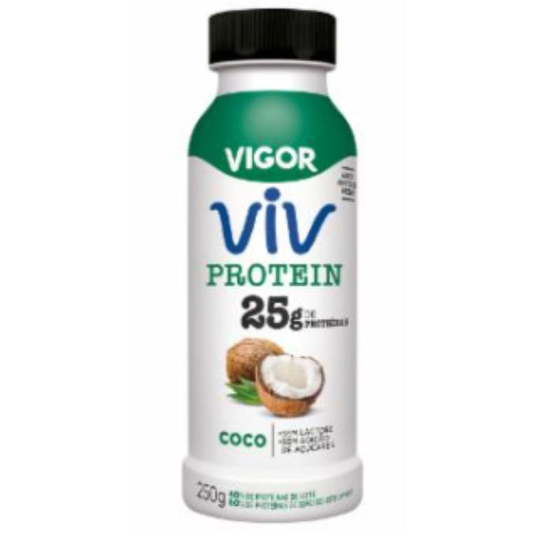 Bebida Láctea Protein De Coco Vigor 250ml