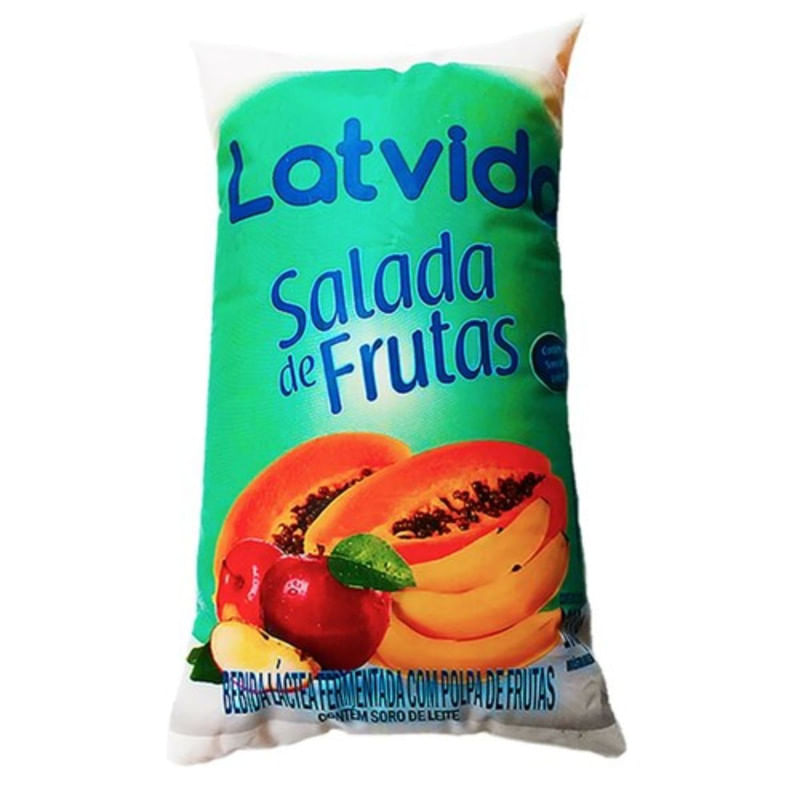 Bebida Láctea Salada de Frutas  Latvida 1L