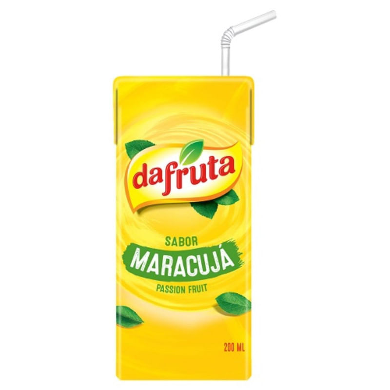 Bebida Mista Dafruta Maracujá 200ml