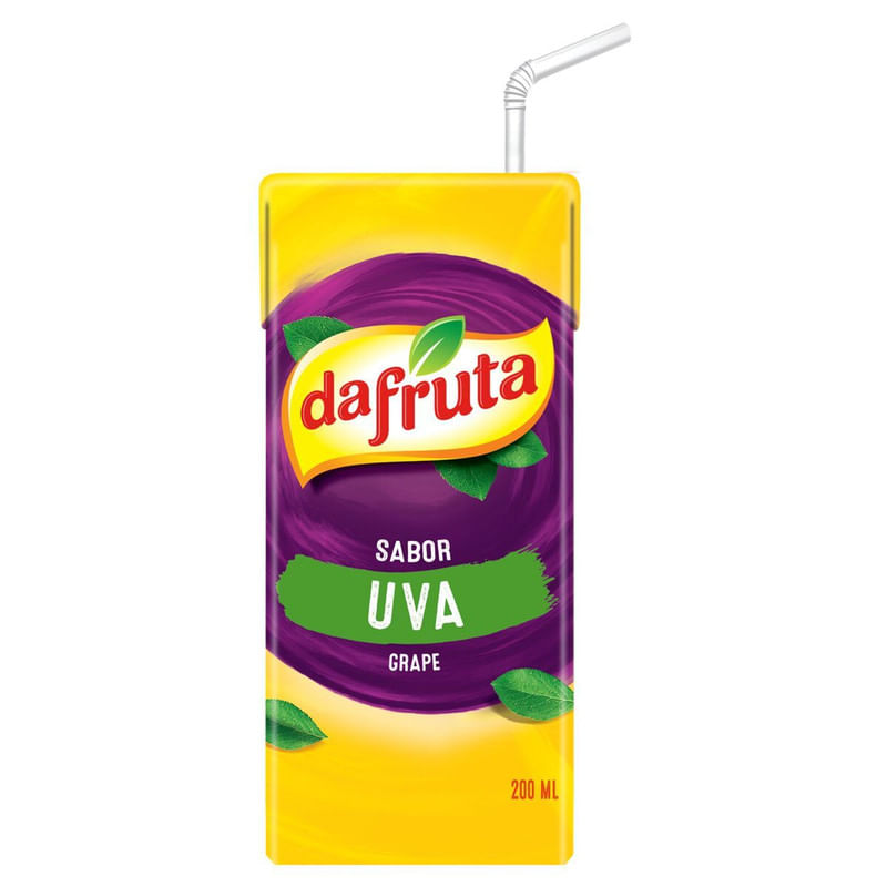 Bebida Mista Dafruta Uva 200ml