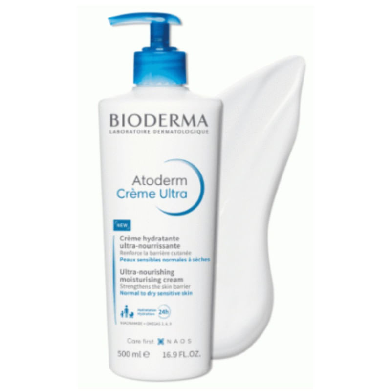 Bioderma Atoderm Ultra Creme Hidratante com 500 ml