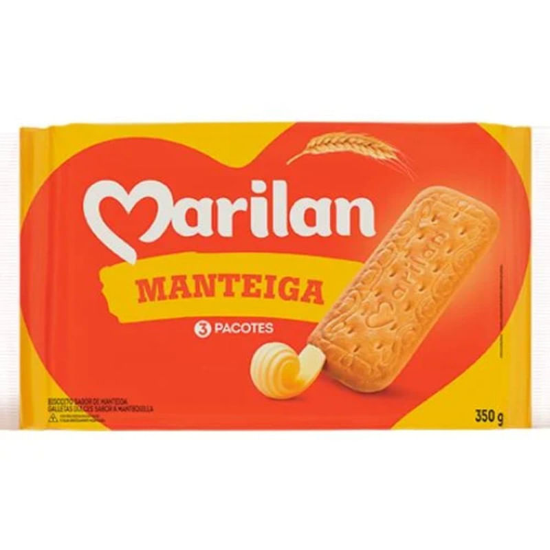 Biscoito Manteiga Marilan 350g