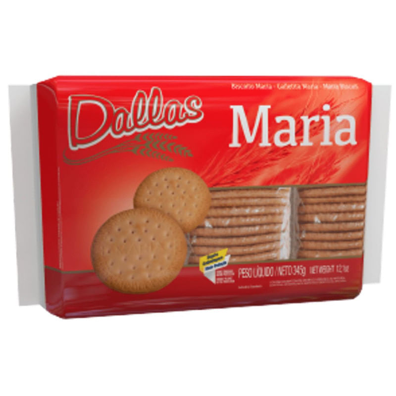 Biscoito Maria Dallas Pacote 345g