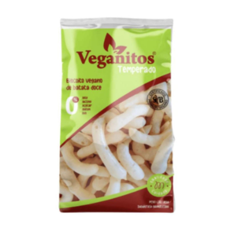 Biscoito Polvilho Batata Doce Temperado Veganitos 85g