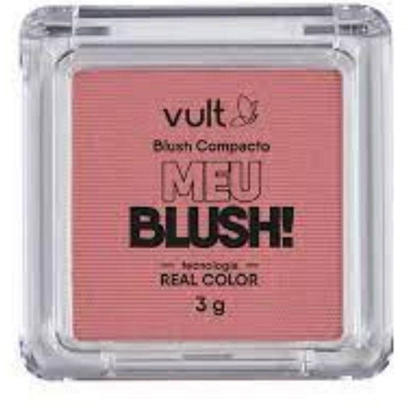 Blush Compacto Vult Meu Blush! Cor Matte Rosa Matte 3g